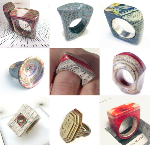 Personal Paper layer ring freeform